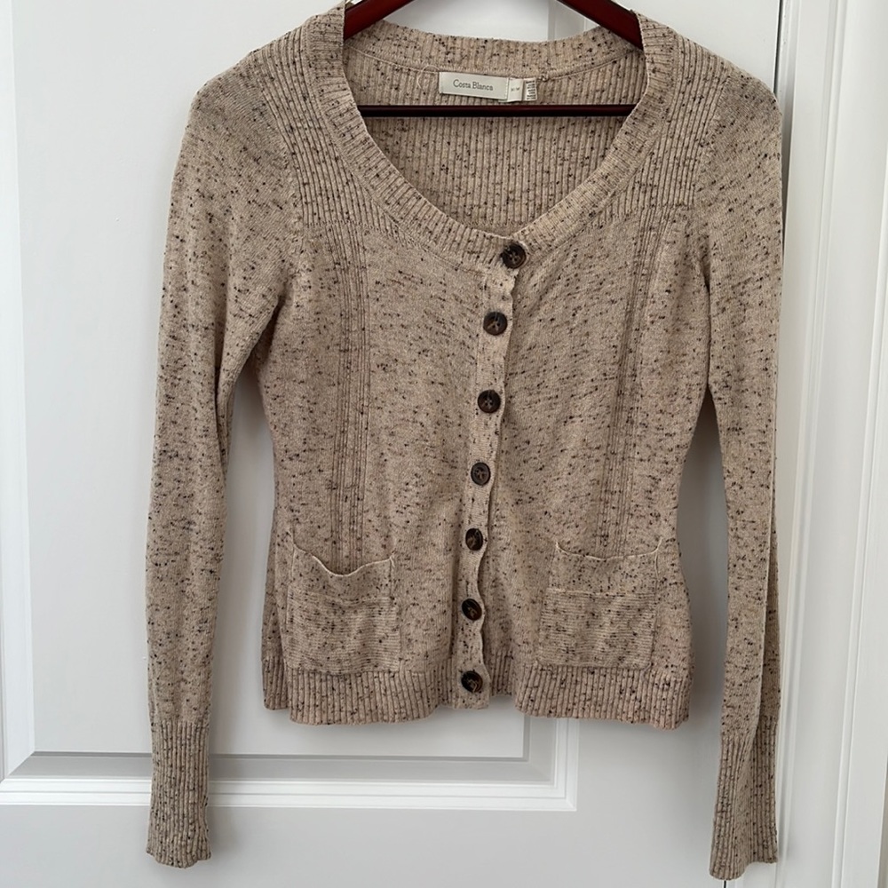 Costa Blanca wool blend cardigan